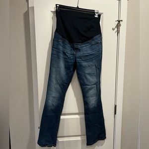 Isabel over the belly skinny boot cut jeans